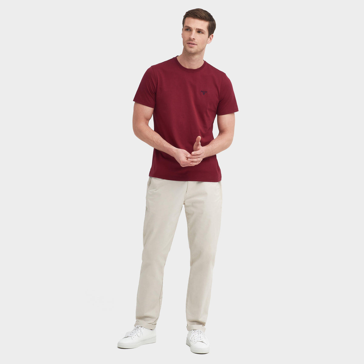 Mens Essential Sports T-Shirt Highland Red