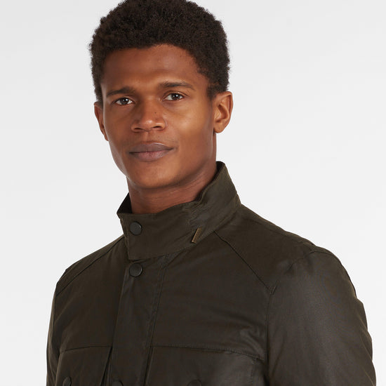 Mens Corbridge Wax Jacket Olive