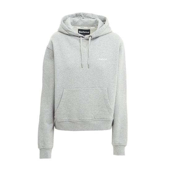Womens Marsden Oversized Hoodie Light Grey Marl