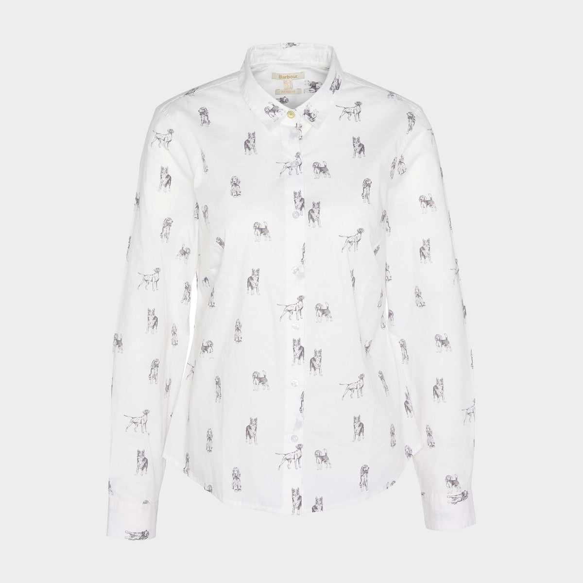 Womens Brambles Shirt Dog Print