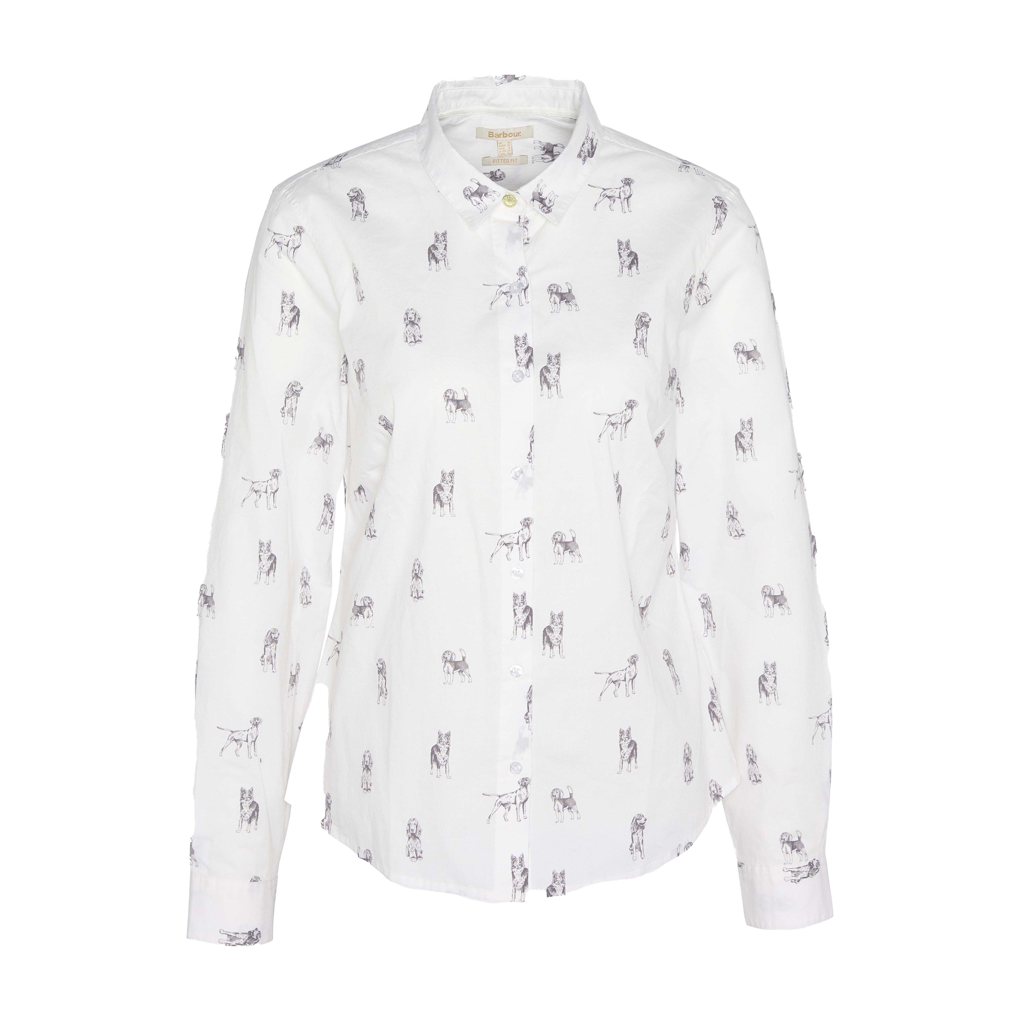 Womens Brambles Shirt Dog Print