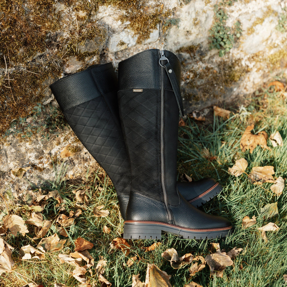 Womens Ingrid Tall Boots Black