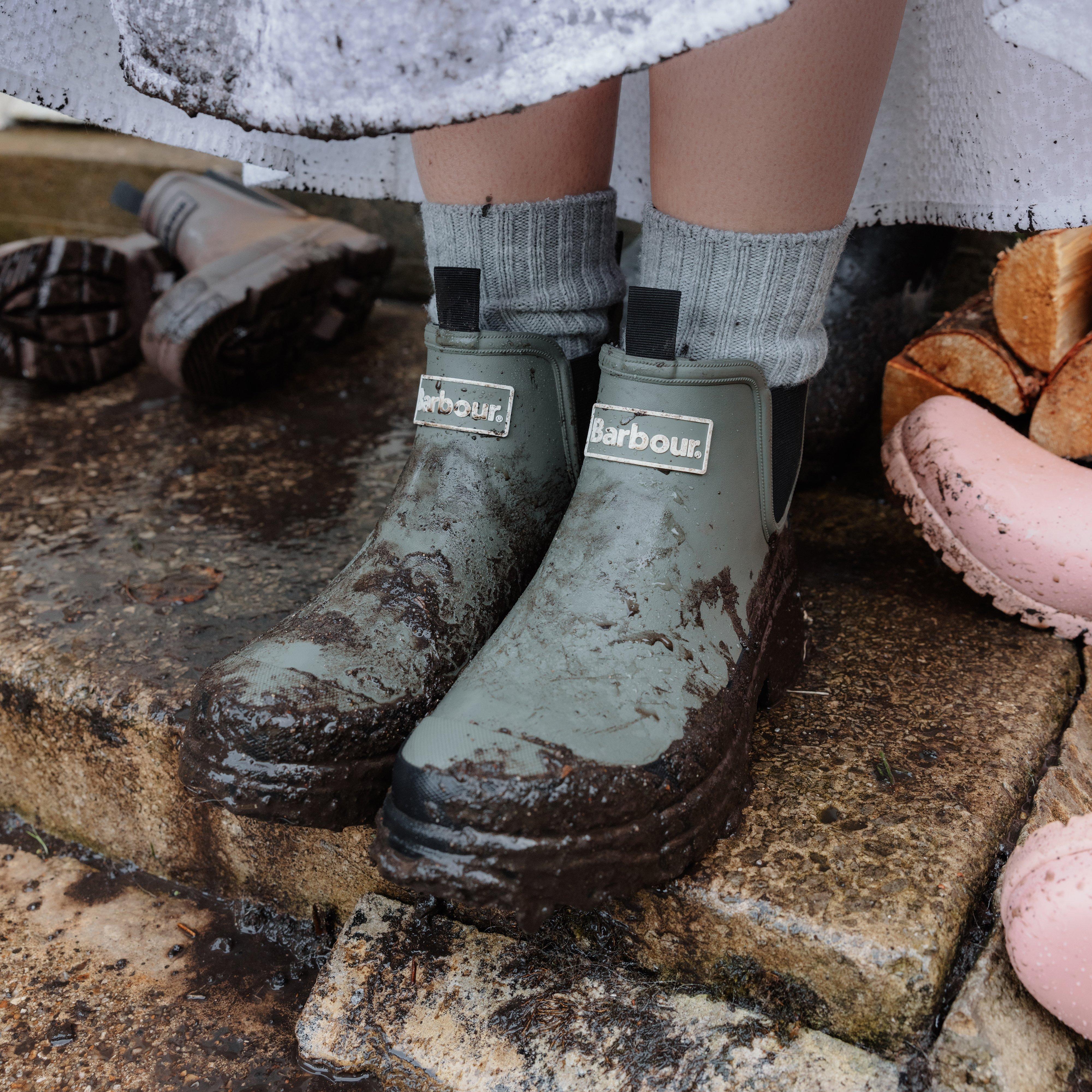 Womens Nimbus Chelsea Wellies Olive/Black