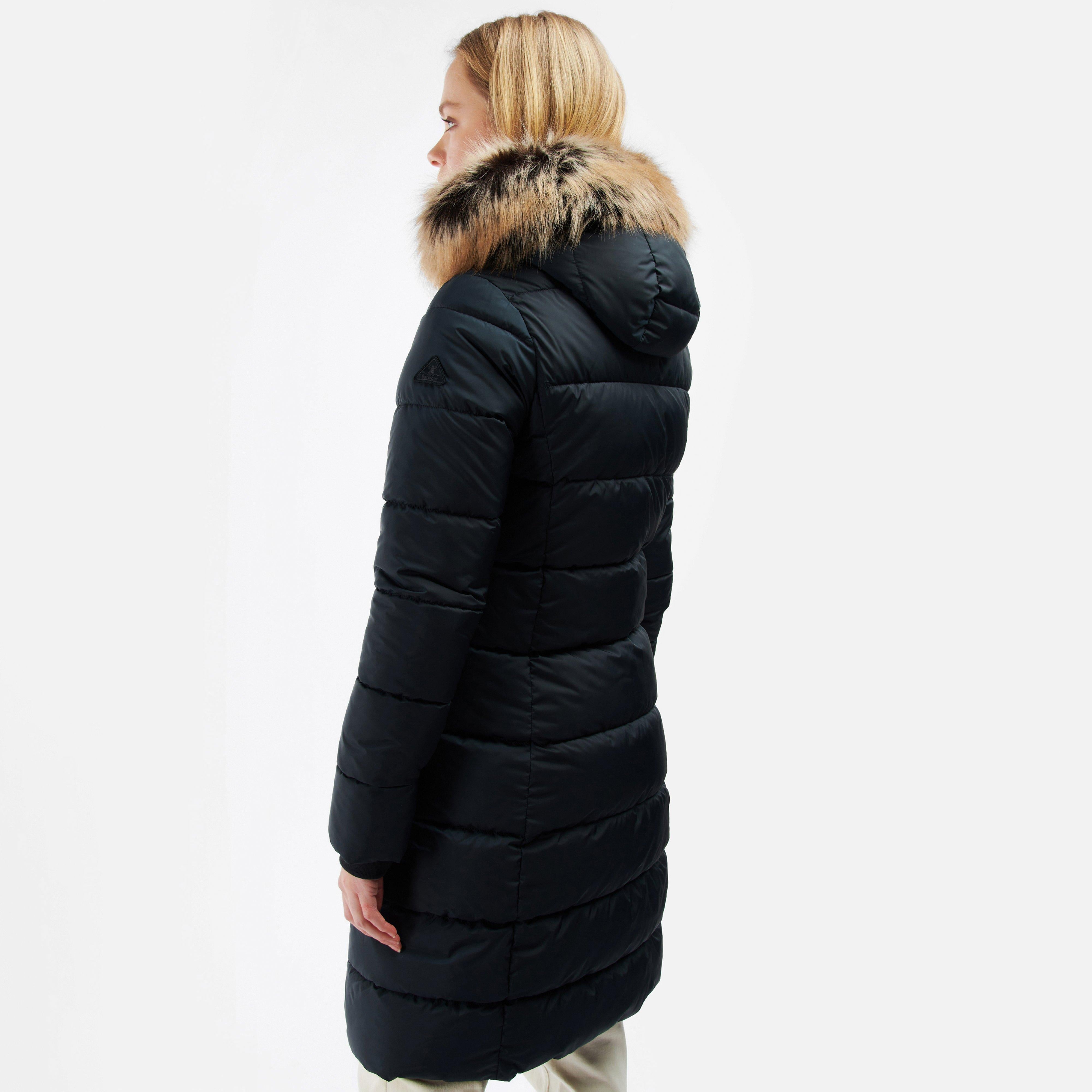 Womens Rosoman Quilt Black