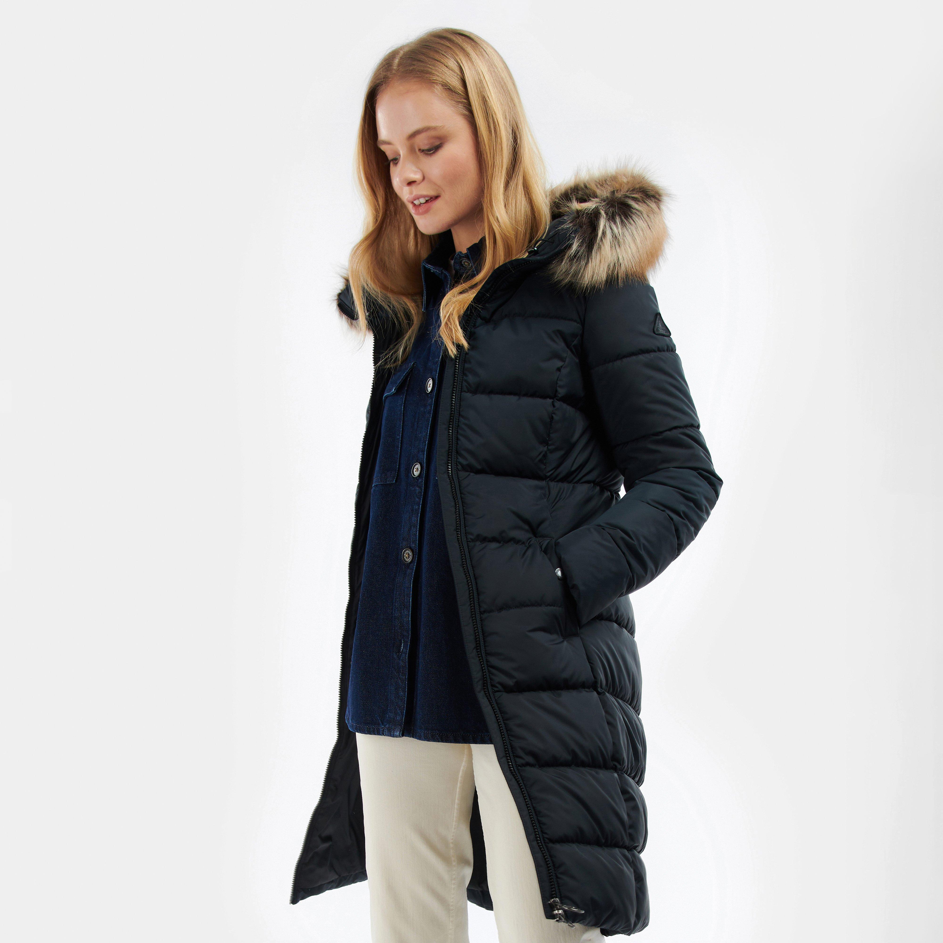 Womens Rosoman Quilt Black