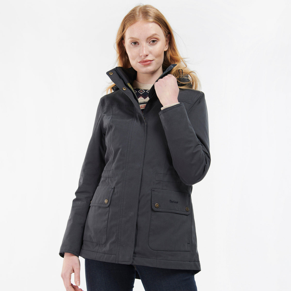 Womens Buttercup Waterproof Jacket Dark Navy
