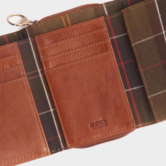 Laire Leather French Purse Brown/Classic