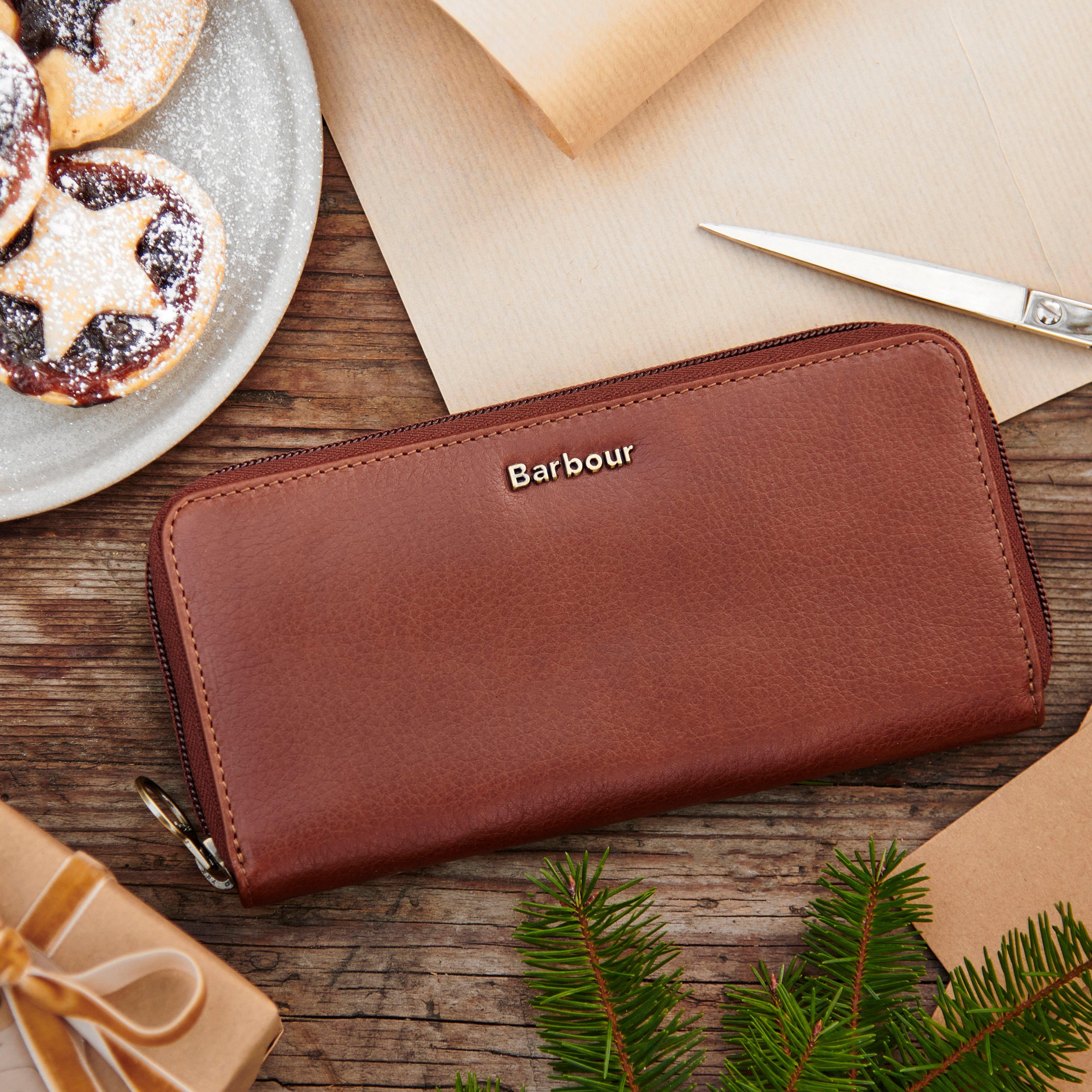 Laire Leather French Purse Brown/Classic