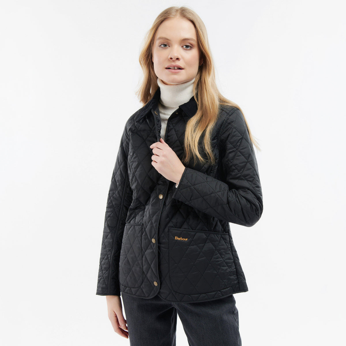 Womens Annandale Quilted Jacket Black