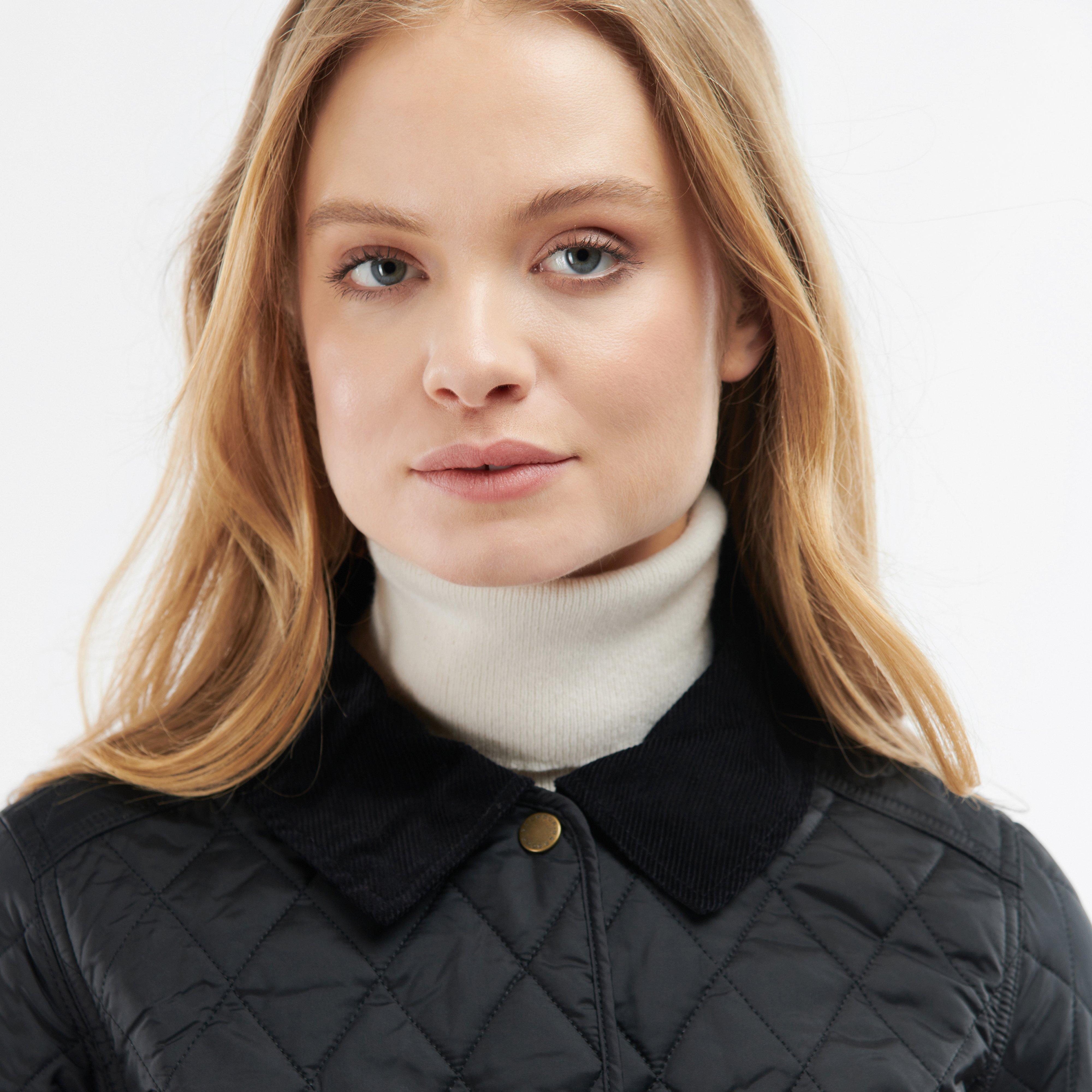 Womens Annandale Quilted Jacket Black