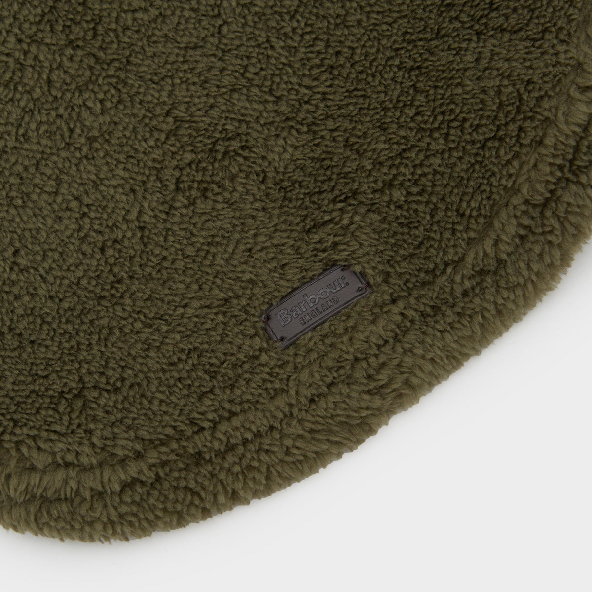 Teddy Fleece Dog Jumper Olive