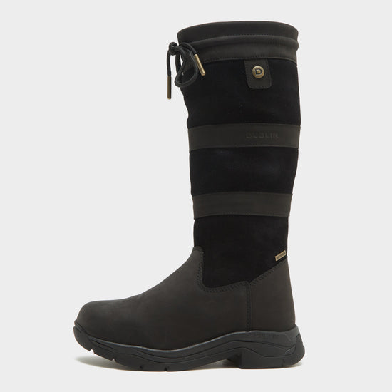 Womens River Boots IV Dark Black