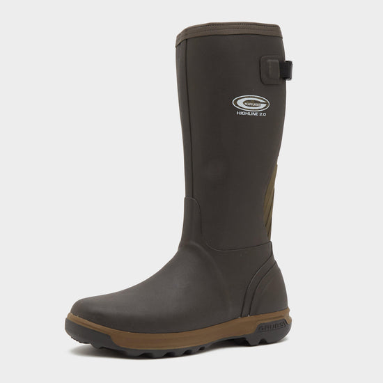 Mens Highline 2.0 Wellington Boots Mahogany
