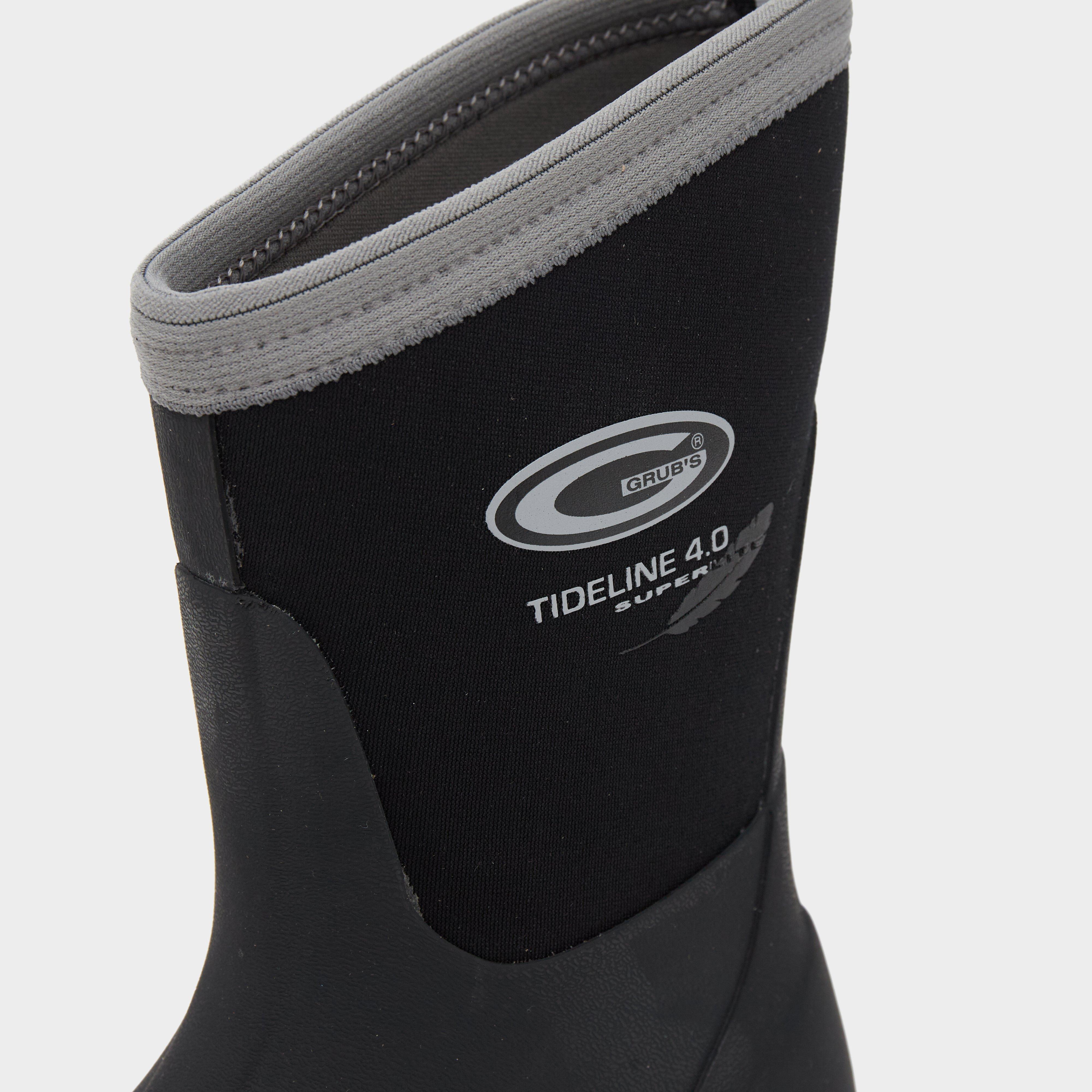 Kids Tideline Boots Black/Charcoal