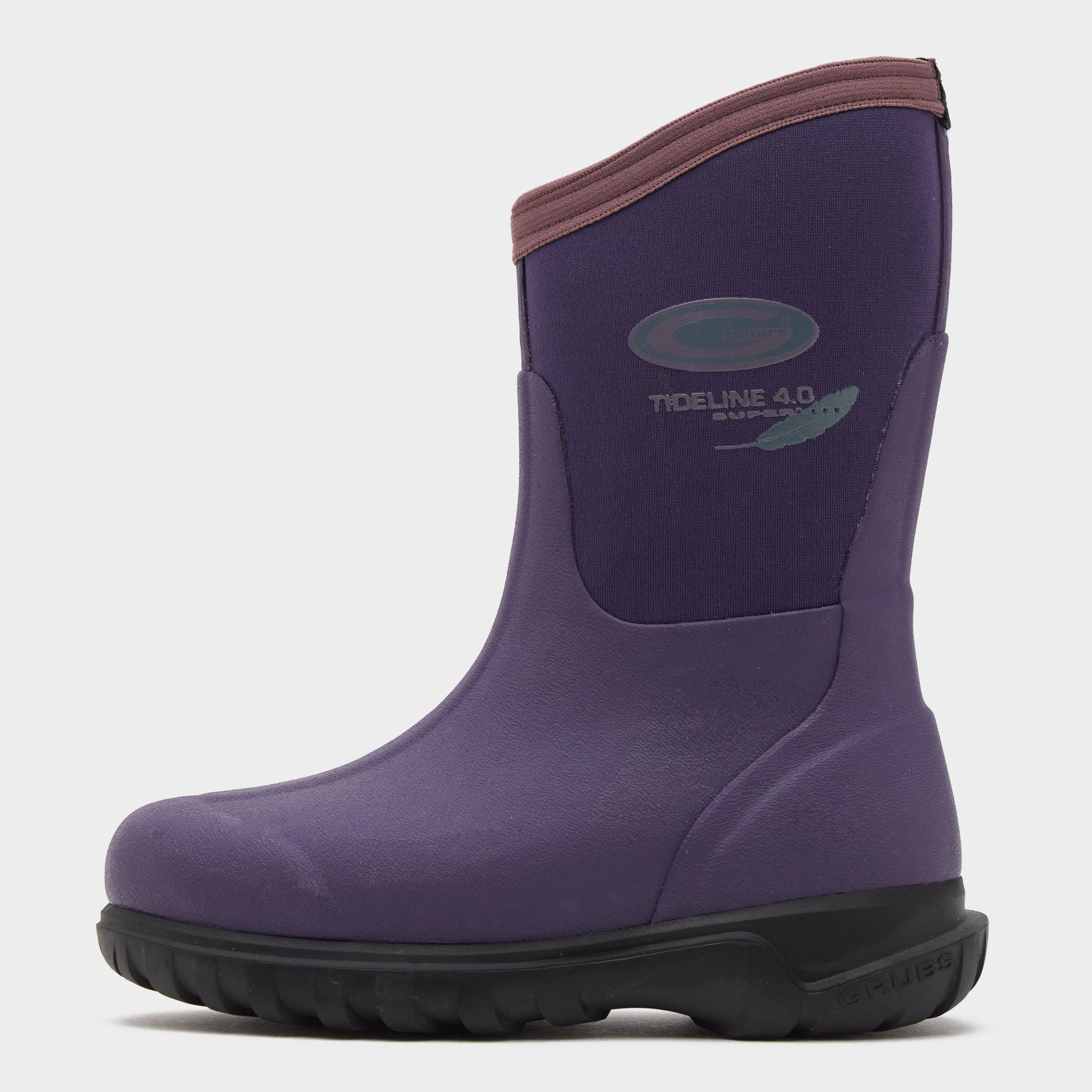 Kids Tideline Boots Plum