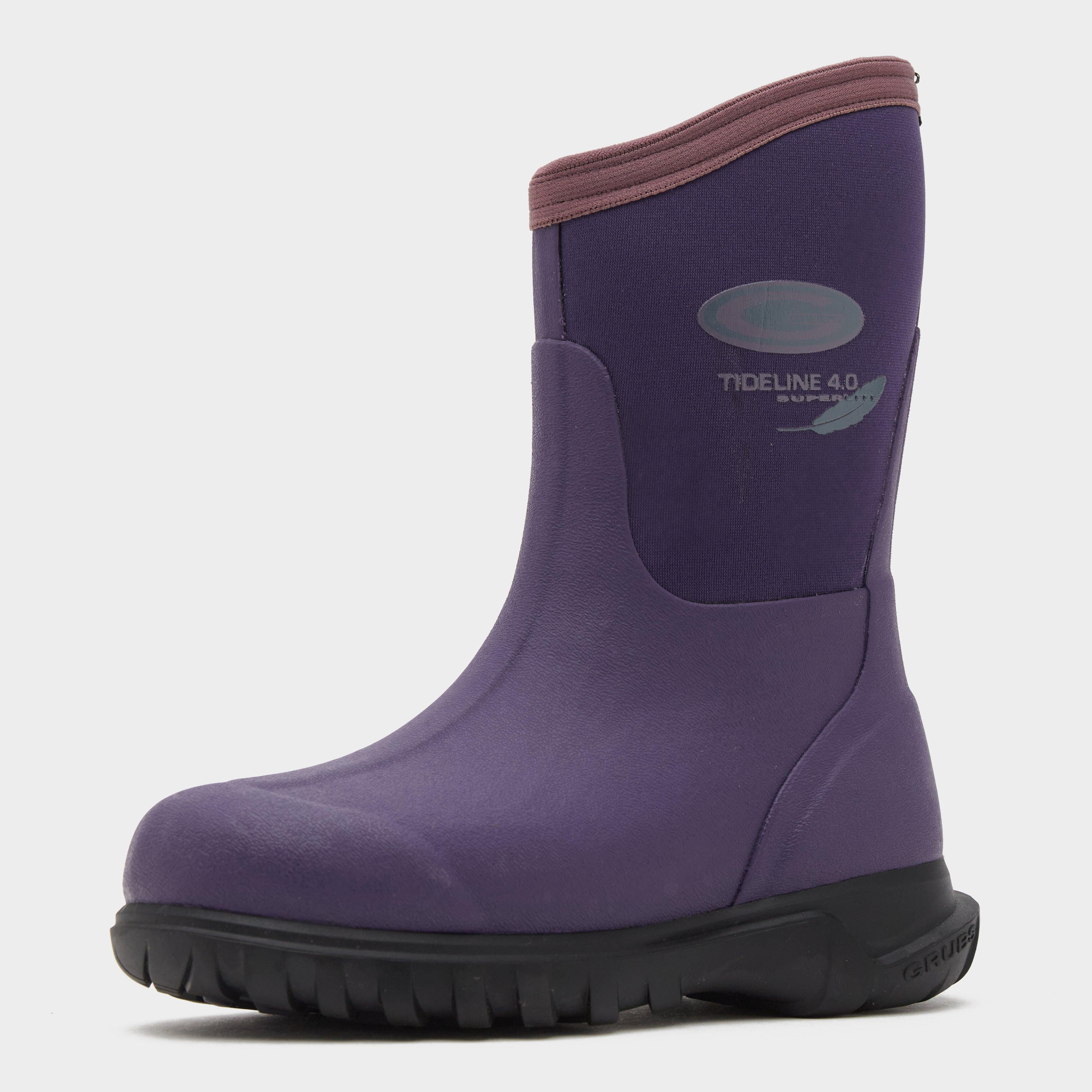 Kids Tideline Boots Plum