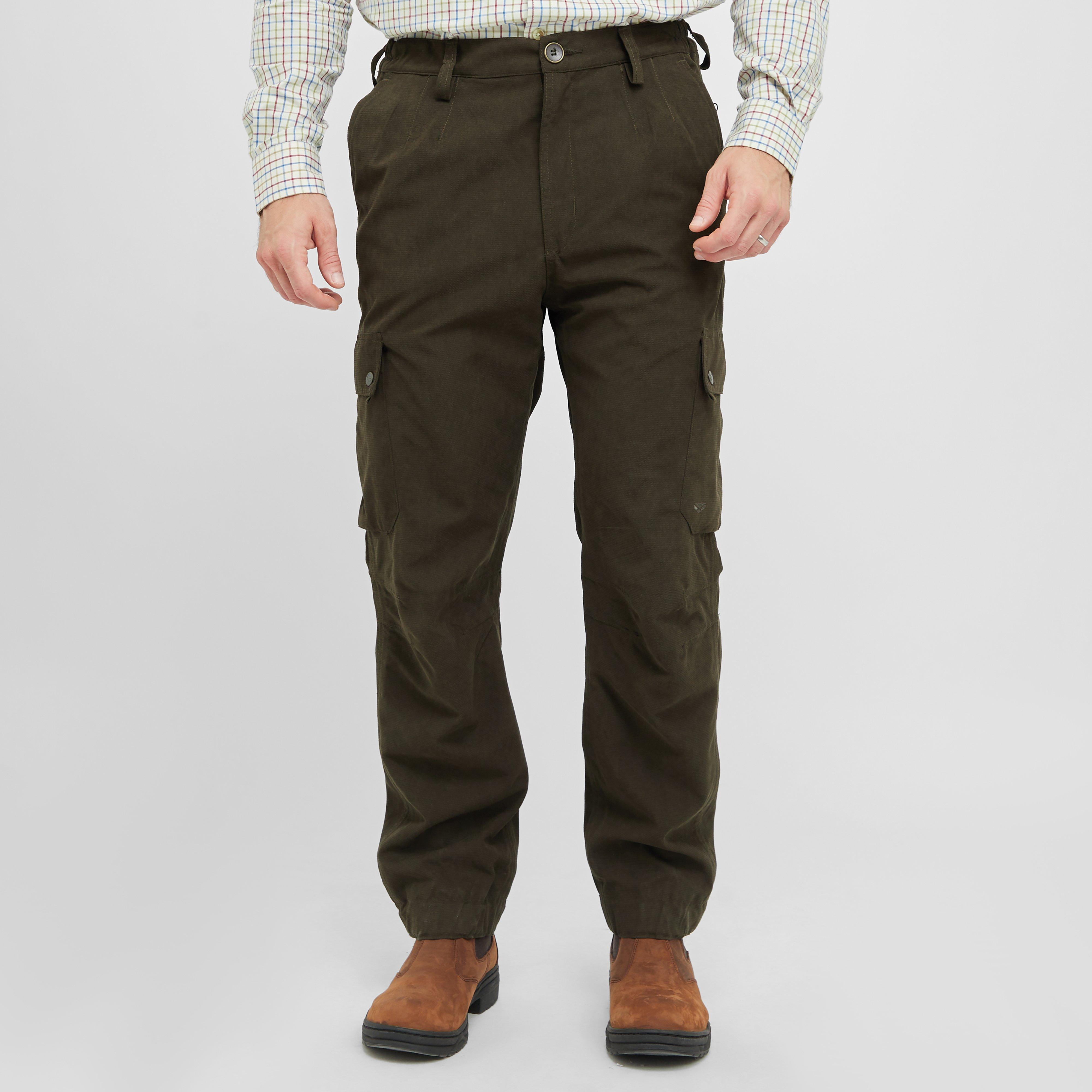 Mens Struther Field Trousers Dark Green