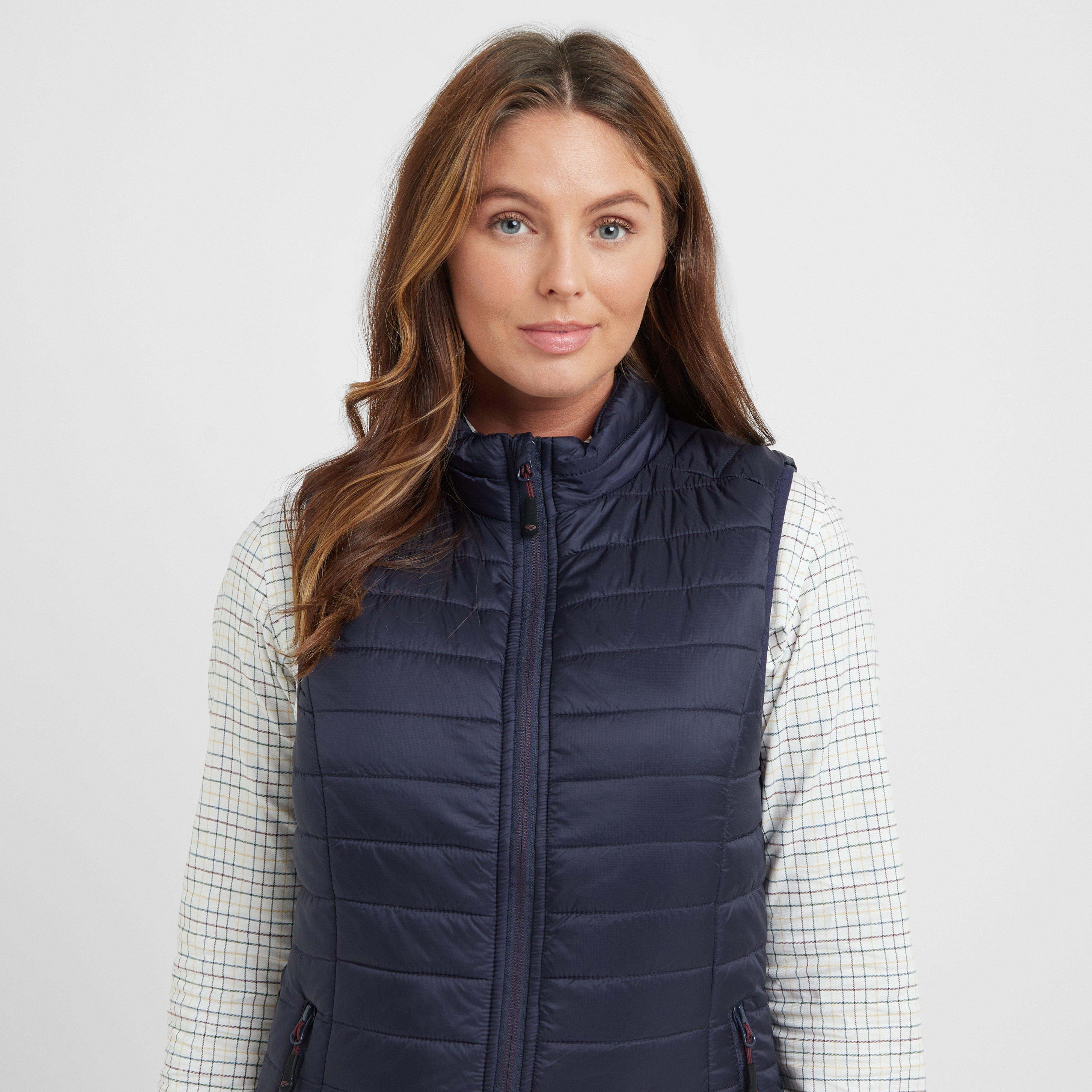 Womens Kingston Rip-Stop Gilet Navy/Merlot