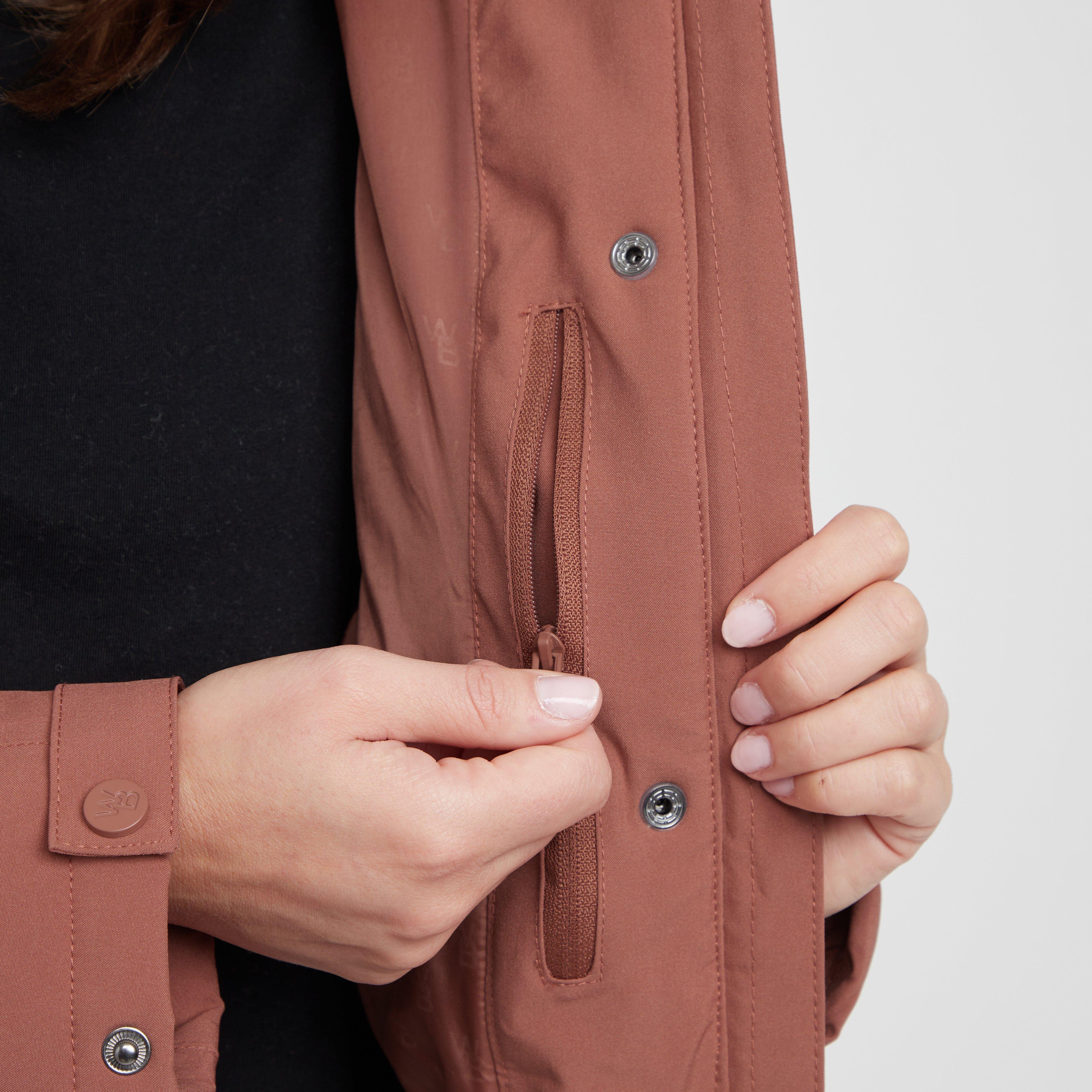 Womens Kayla II Waterproof Jacket Redwood