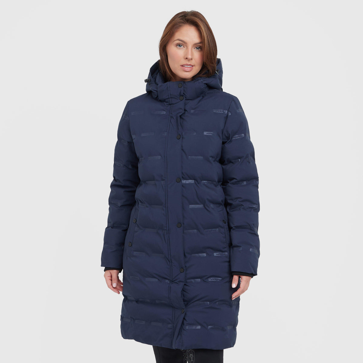 Womens Helsinki Heat Seal Quilted Jacket Navy Iris