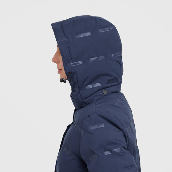 Womens Helsinki Heat Seal Quilted Jacket Navy Iris