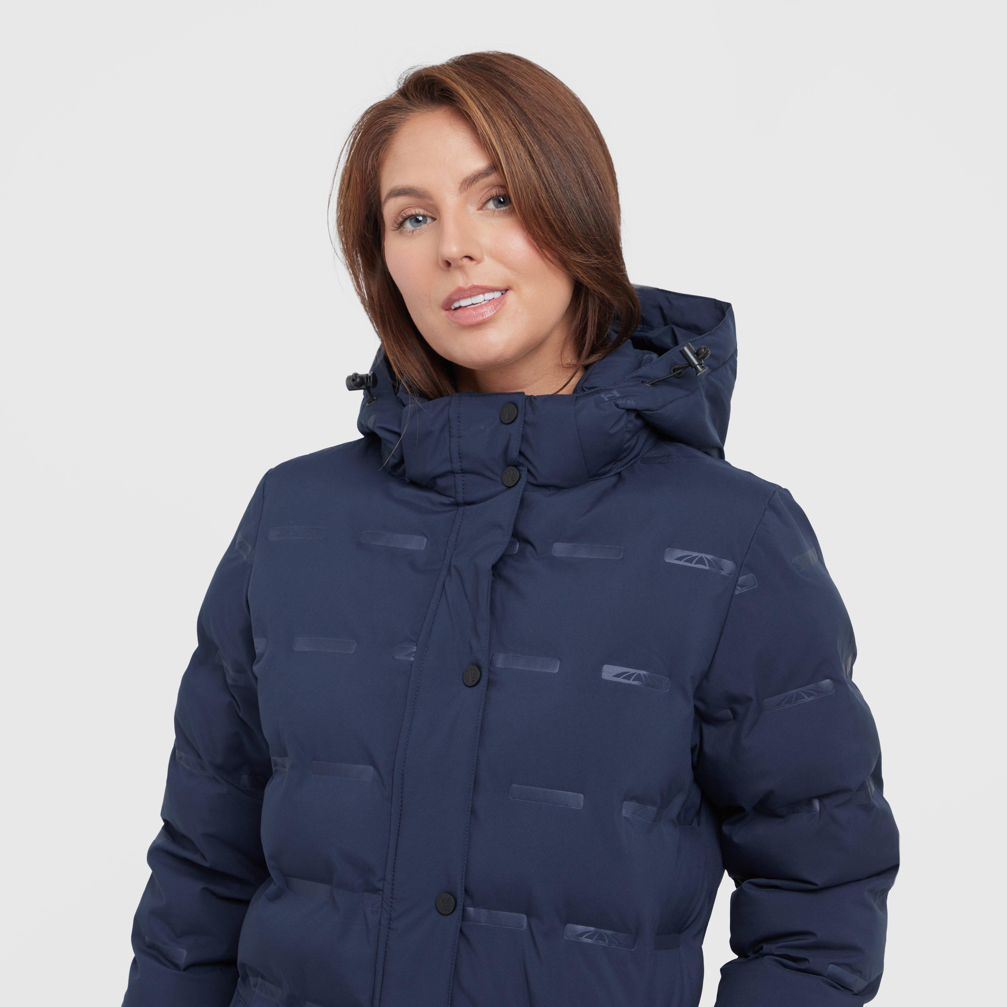Womens Helsinki Heat Seal Quilted Jacket Navy Iris