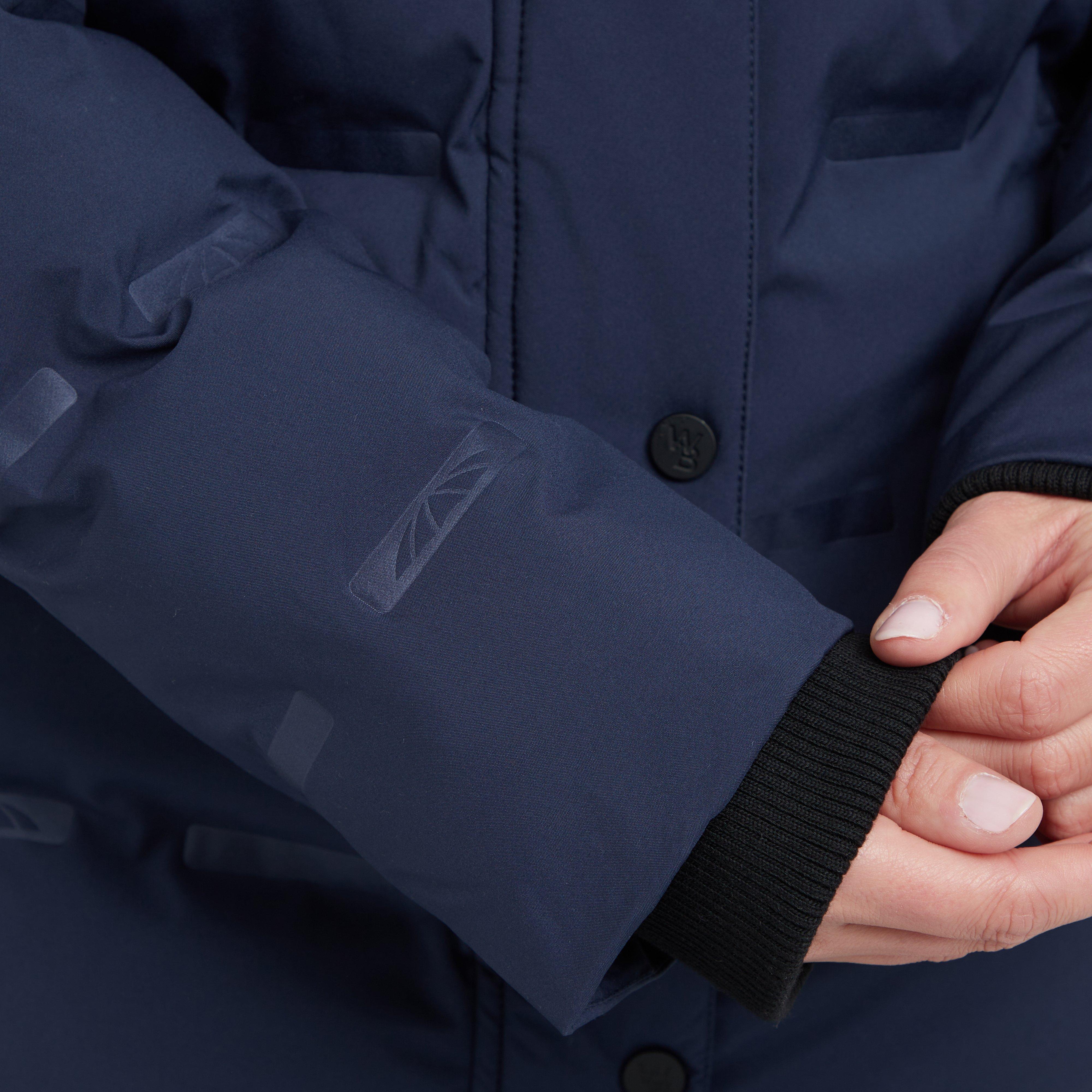 Womens Helsinki Heat Seal Quilted Jacket Navy Iris