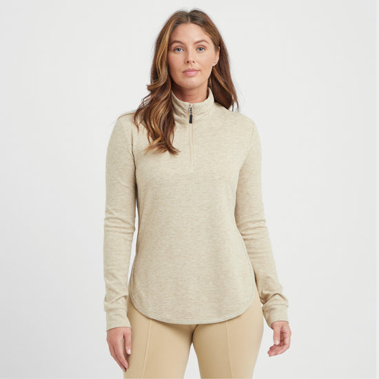 Womens London Layer long Sleeved Top irish Cream