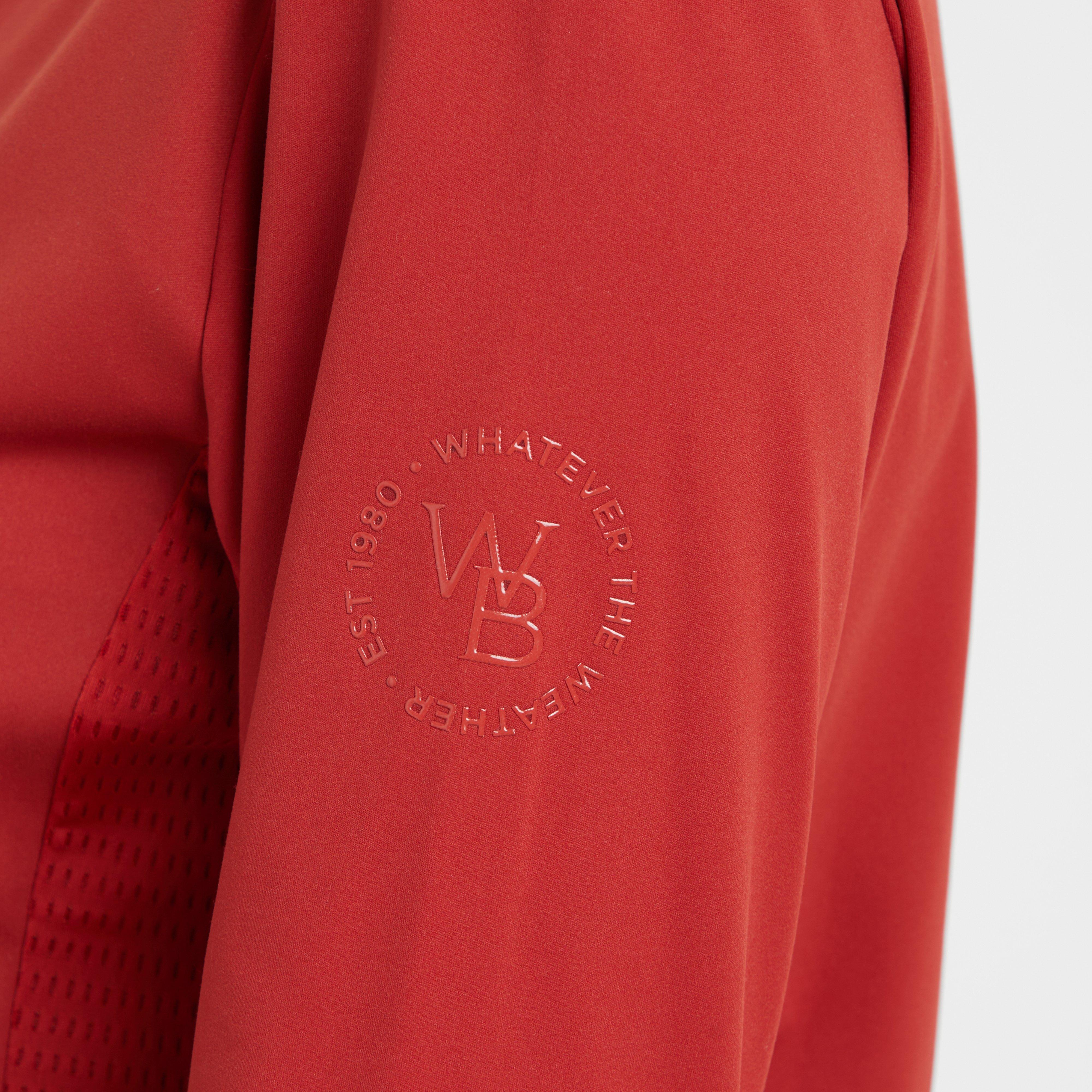 Womens Reno Long Sleeve Riding Top Red Ochre