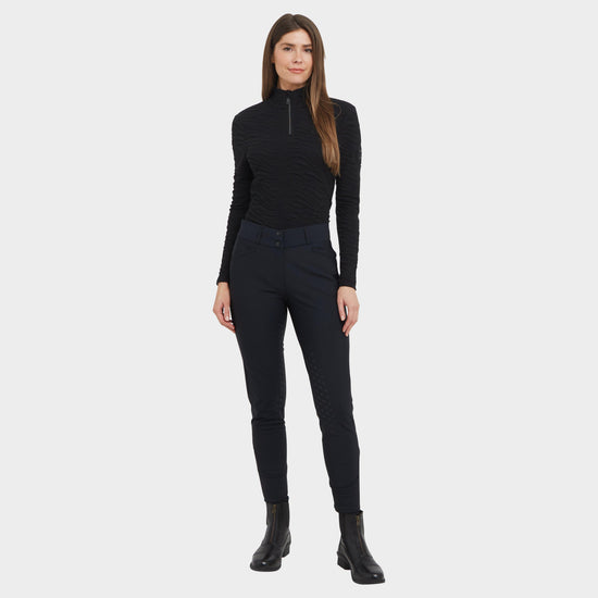 Womens Thermal Waterproof Breeches Black