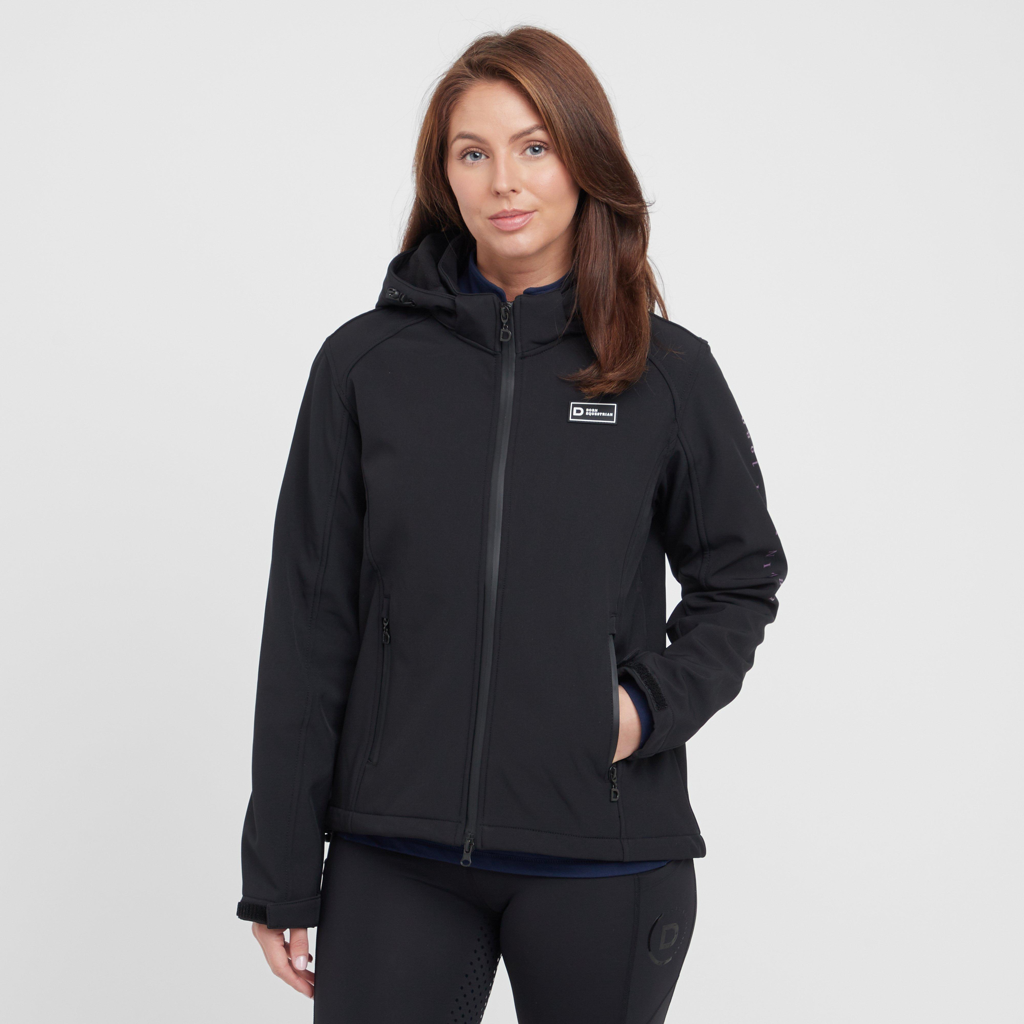 Womens Scarlett Soft Shell Bonded Jacket Black