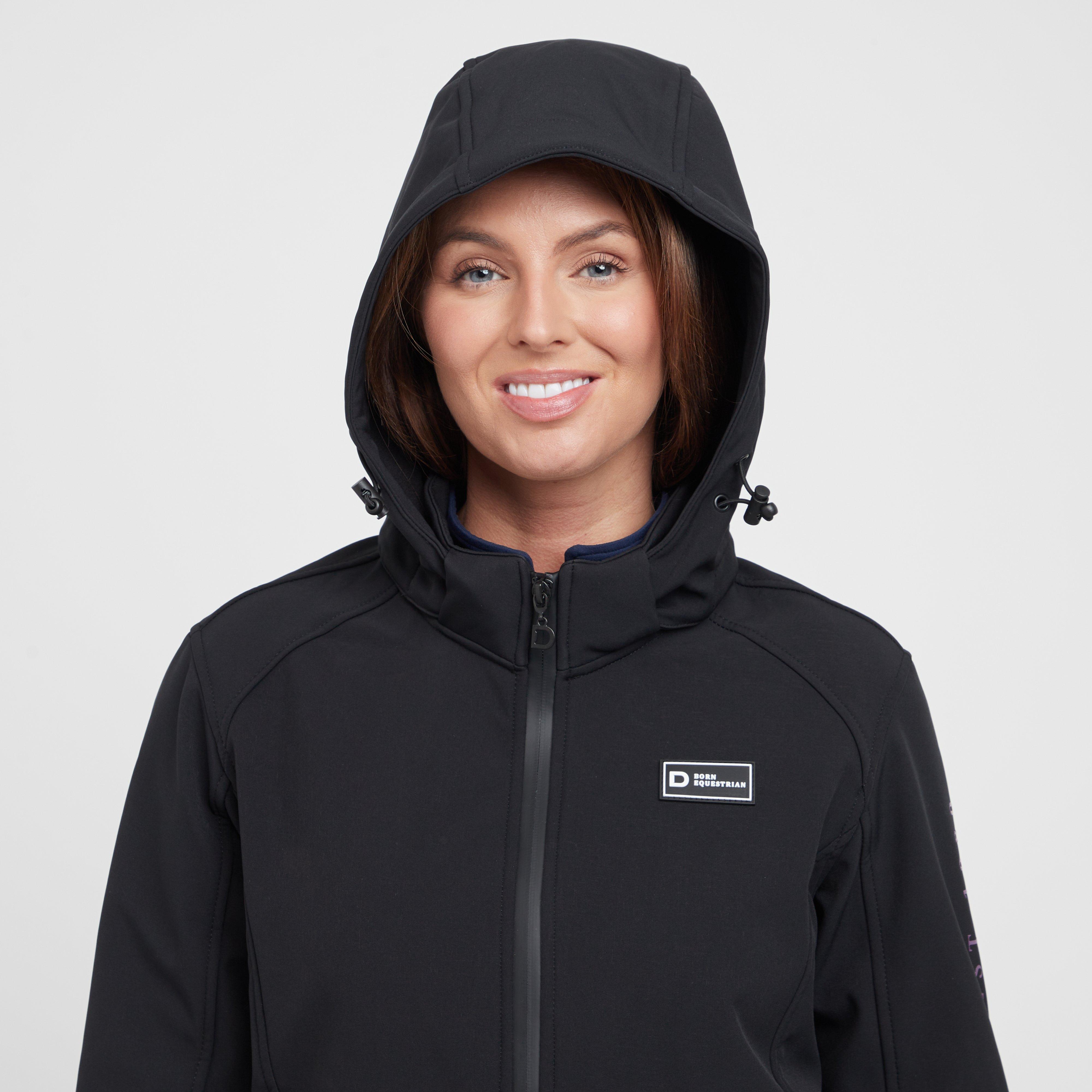 Womens Scarlett Soft Shell Bonded Jacket Black