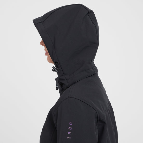 Womens Scarlett Soft Shell Bonded Jacket Black