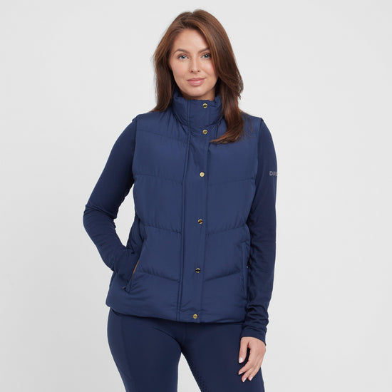 Womens Patrice Puffer Vest Naval Academy