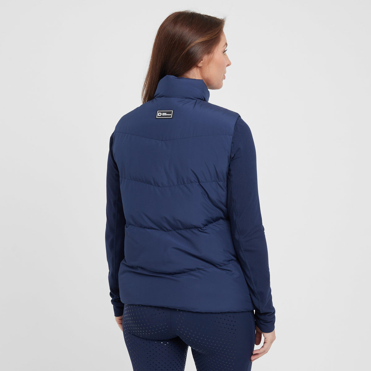 Womens Patrice Puffer Vest Naval Academy