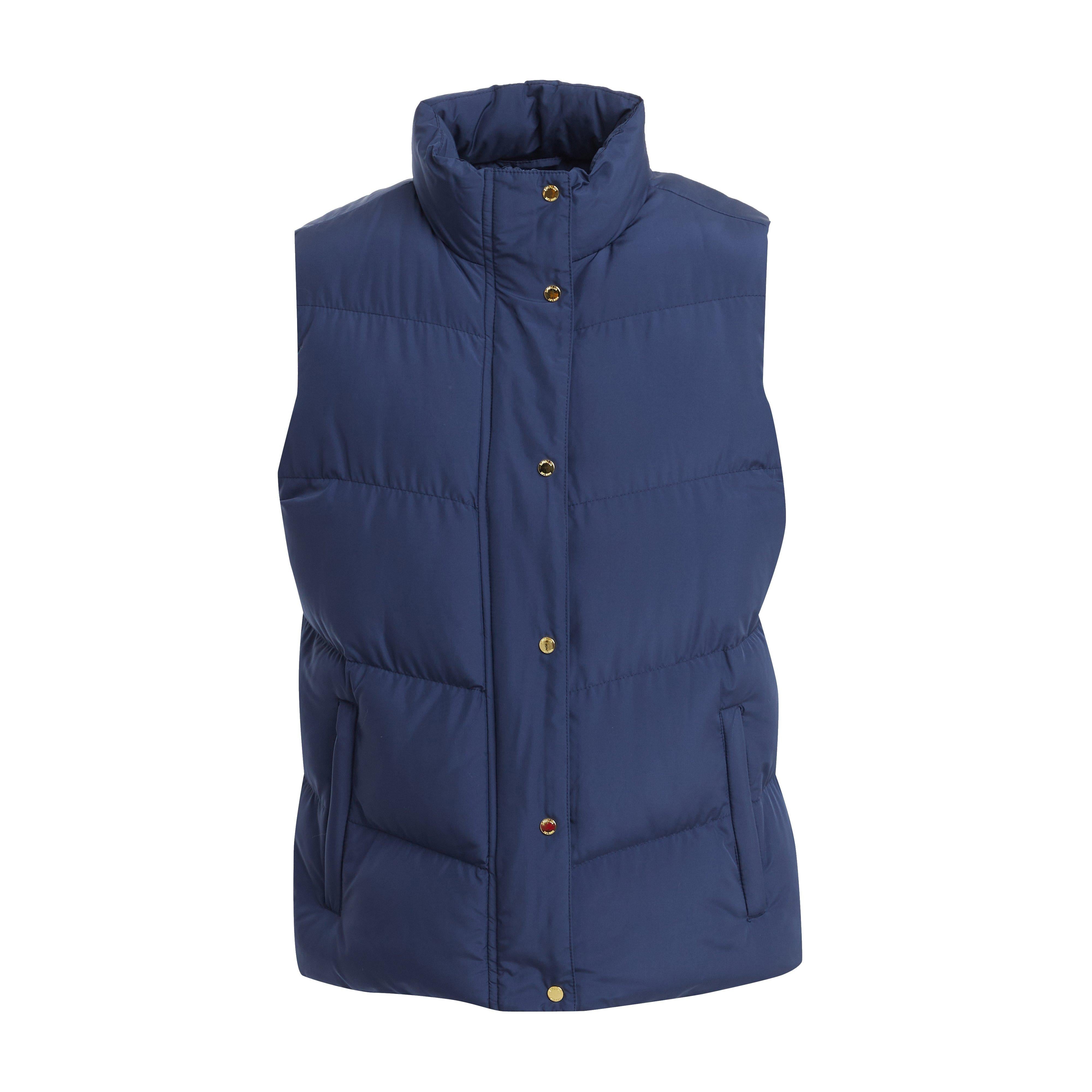 Womens Patrice Puffer Vest Naval Academy