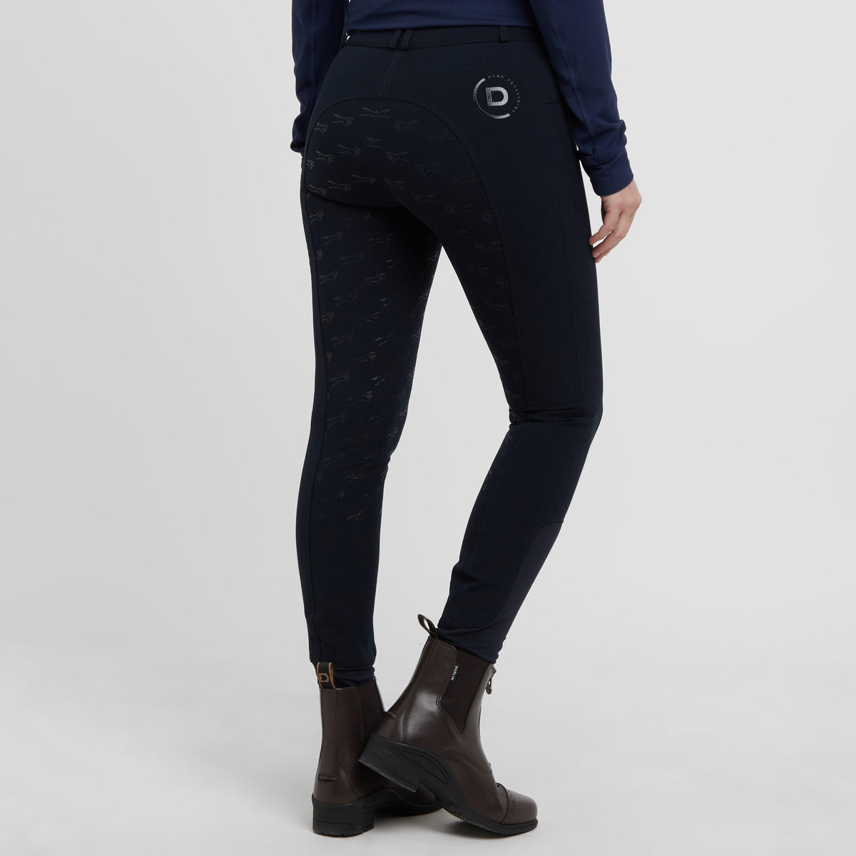 Womens Thermal Riding Breeches Sky Captain