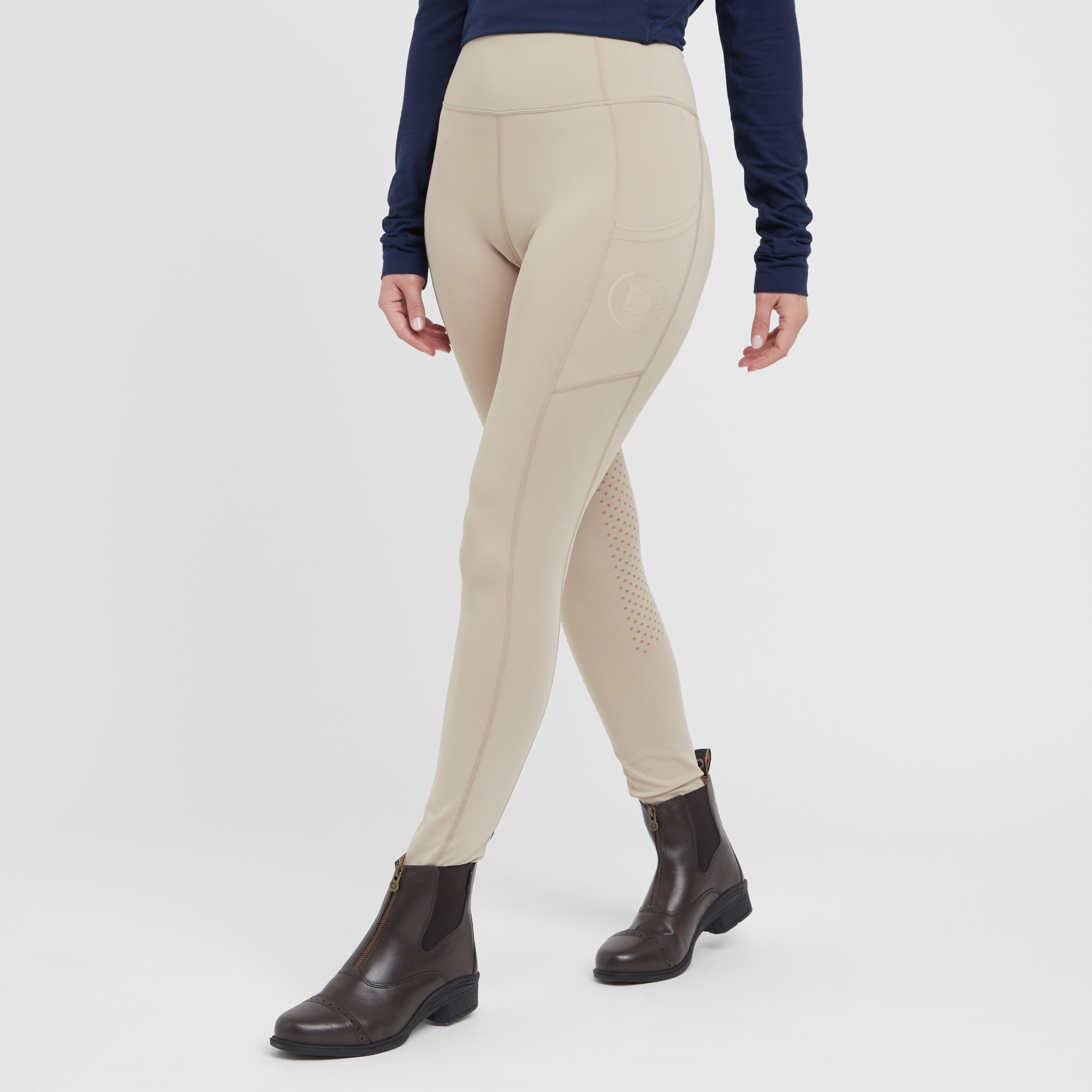 Womens Everyday Riding Tights Beige