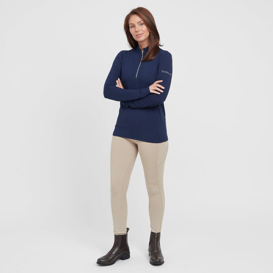 Womens Everyday Riding Tights Beige