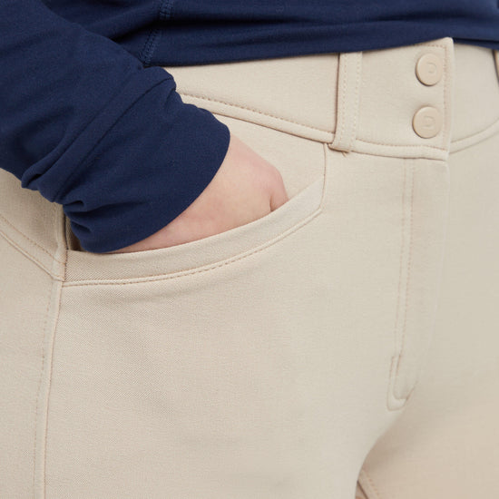Womens Cammy Comfort Twill Breeches Biscuit