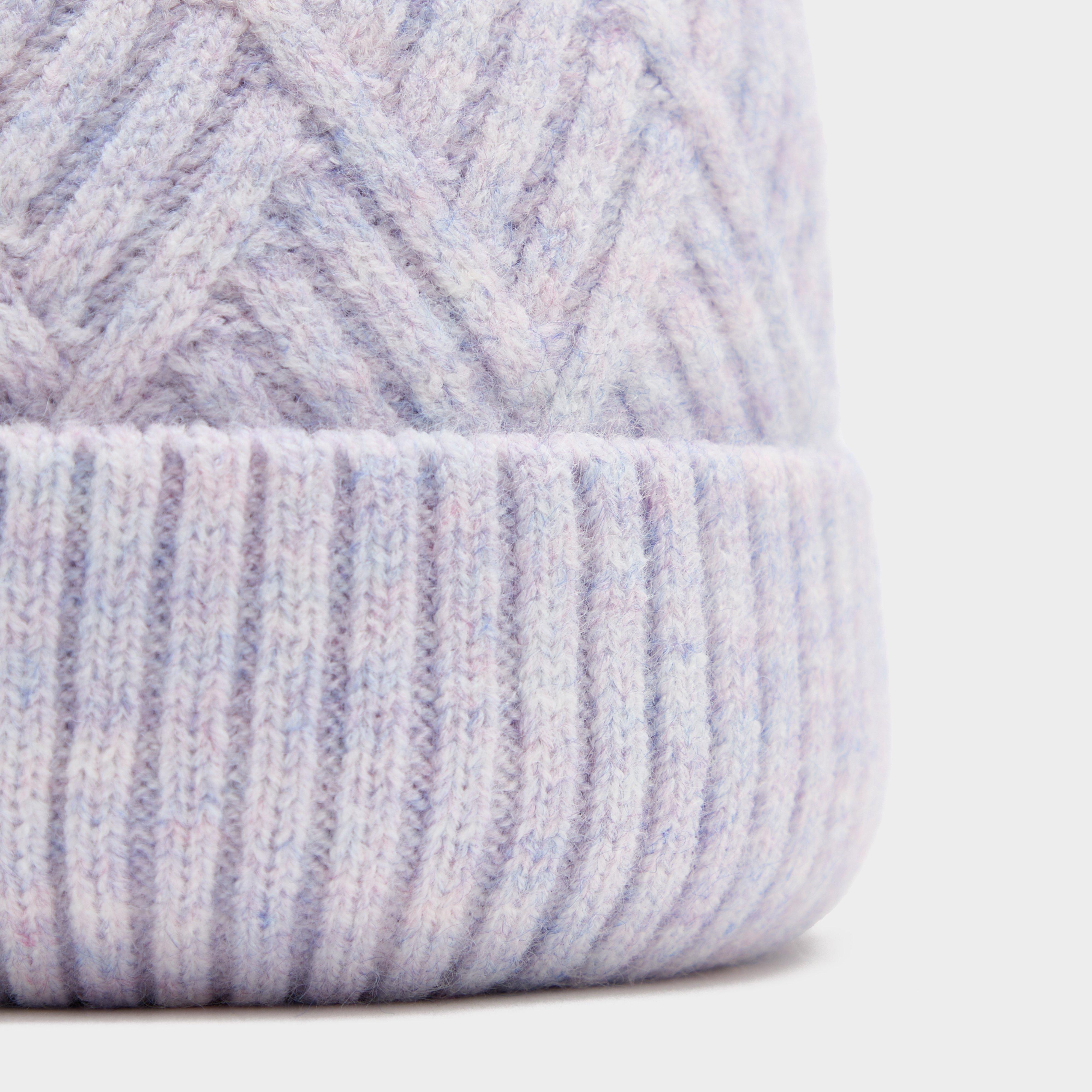 Womens Bea Beanie Purple Marle