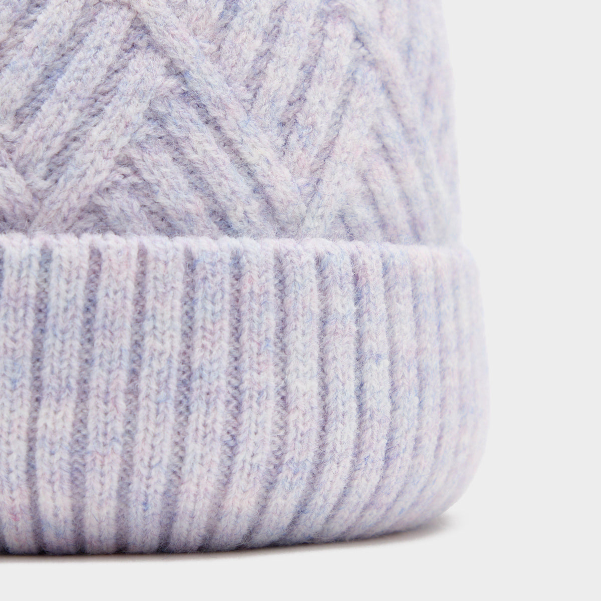 Womens Bea Beanie Purple Marle