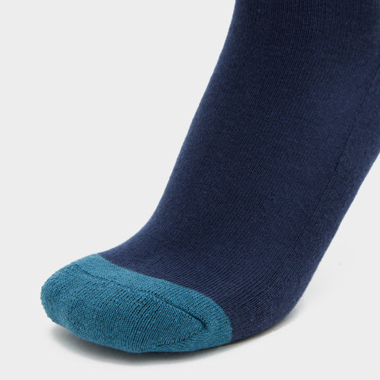 3 Pack Socks Navy Nordic Ponies