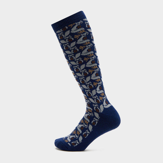 Single Pack Socks Navy Foxes