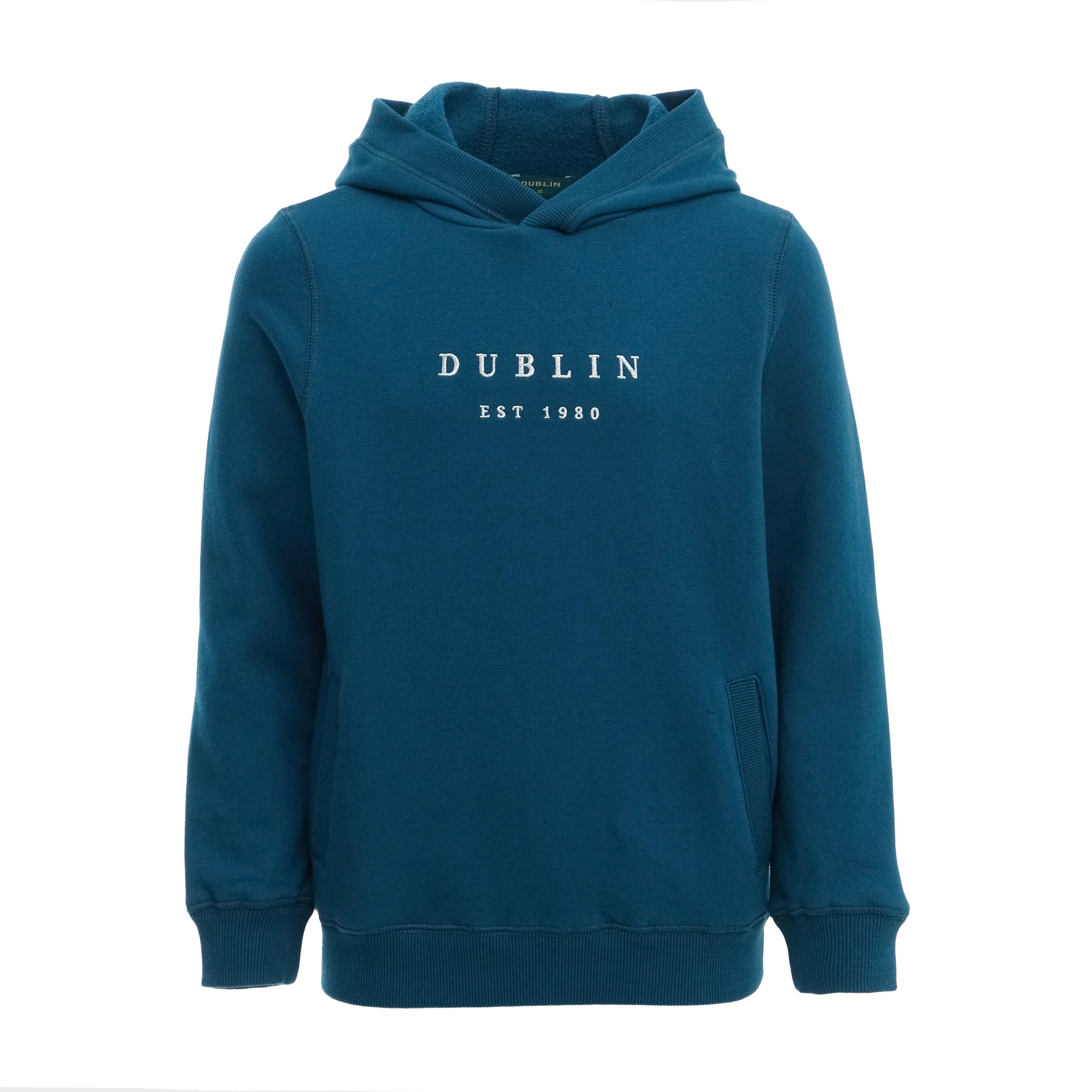 Kids Lilah Lurex Logo Hoodie Legion Blue/Silver
