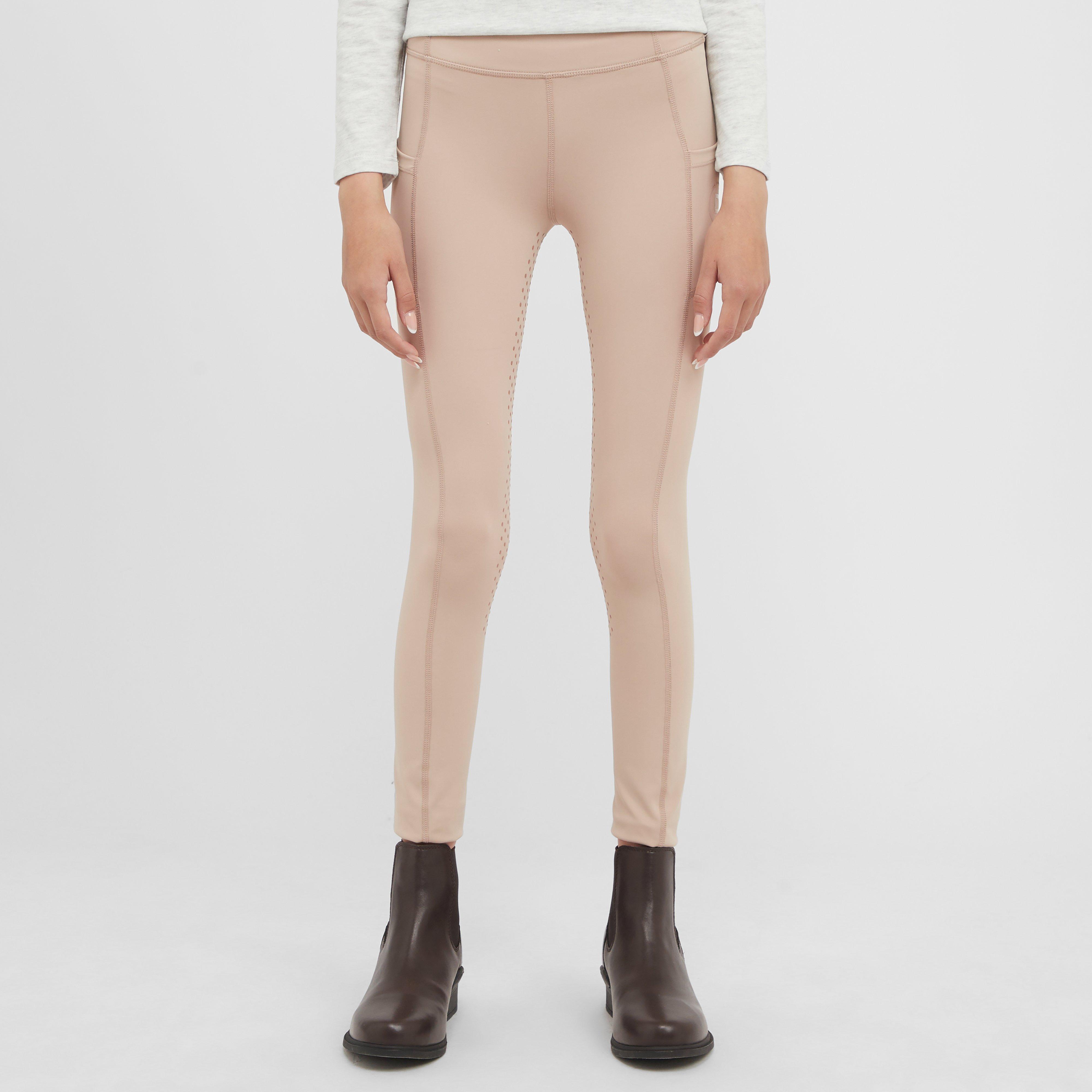 Kids Everyday Riding Tights Beige