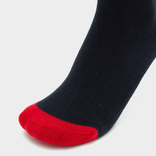 Kids Single Pack Socks Navy Butterfly