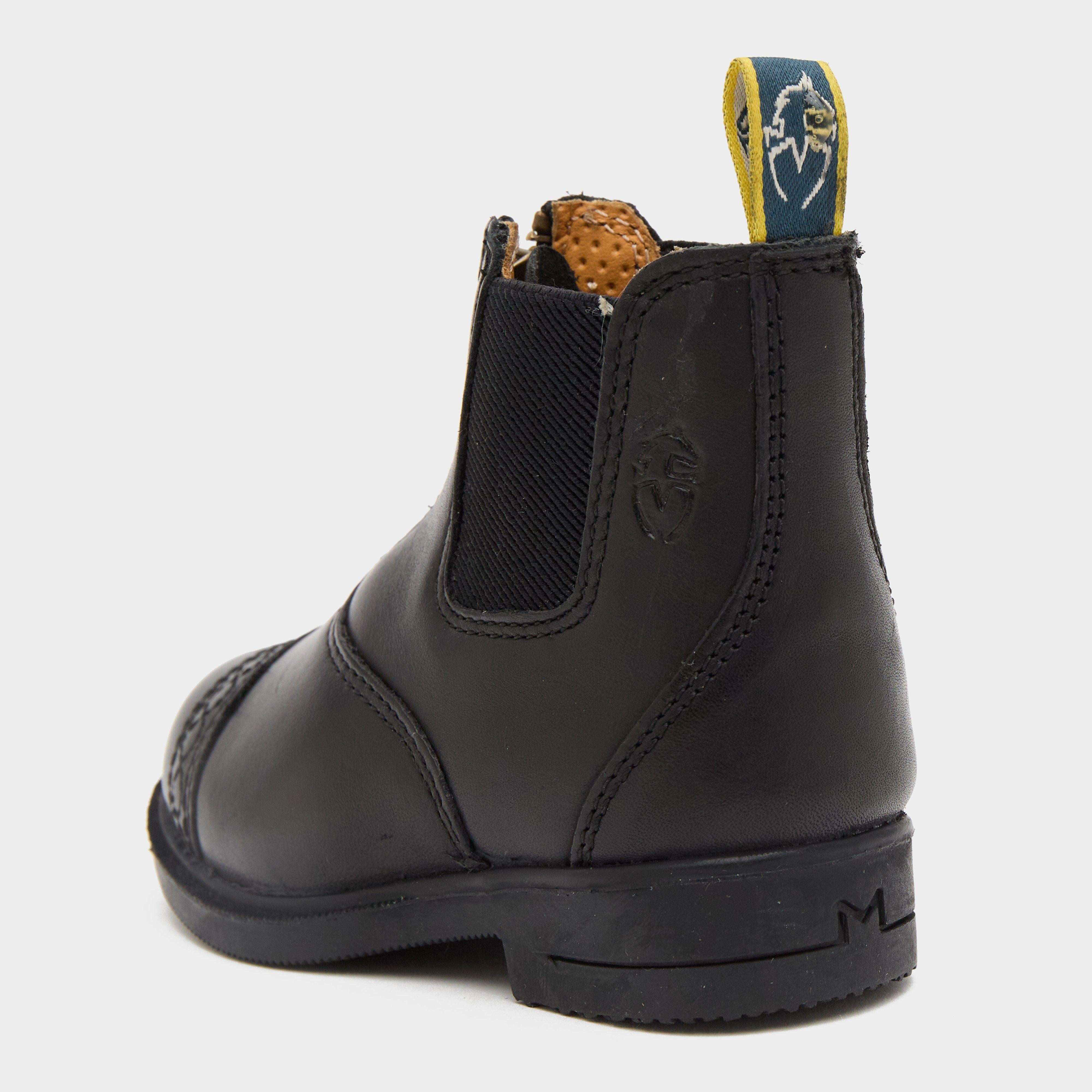 Kids Materia Paddock Boots Black