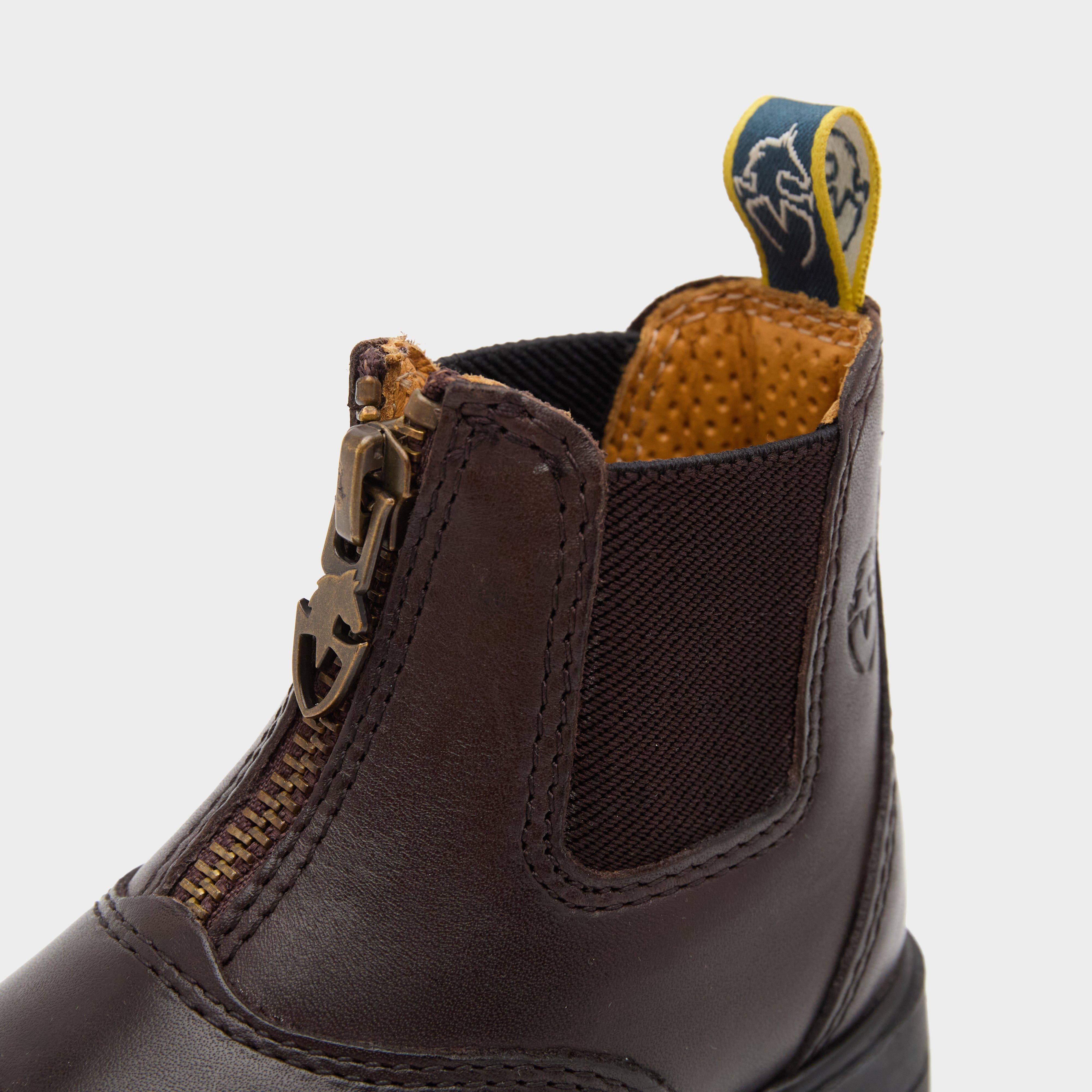 Kids Materia Paddock Boots Brown