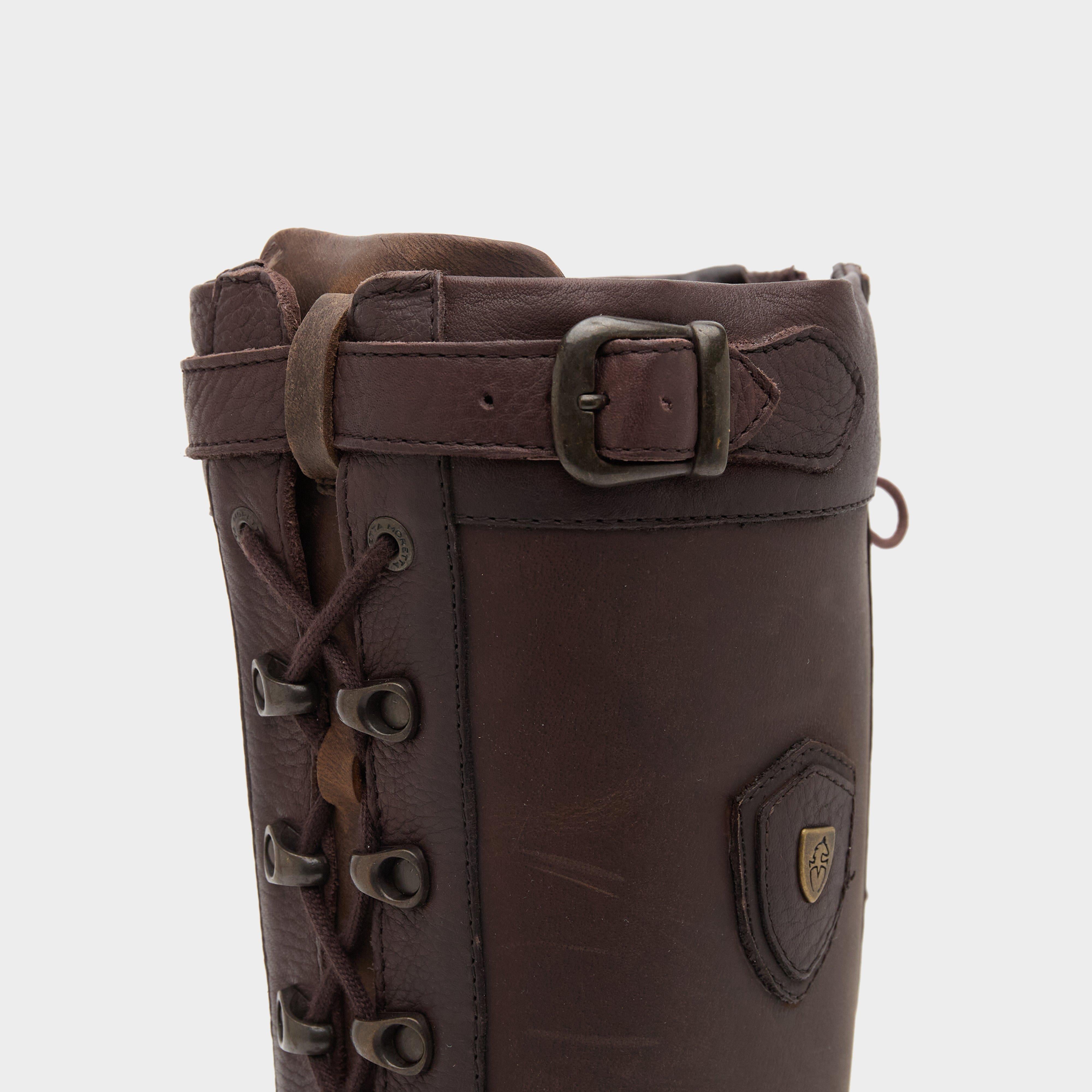 Womens Teramo Lace Country Boots Dark Brown